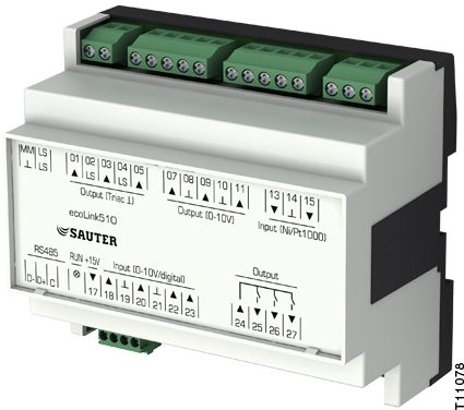 Module E/S déporté, ecoLink510...512