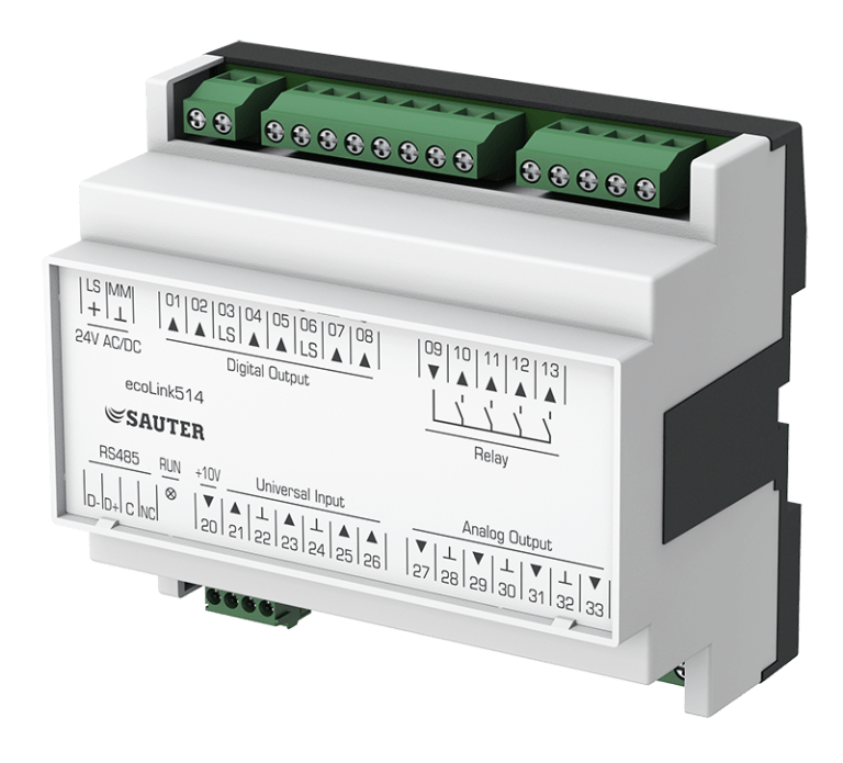 Module E/S déporté, ecoLink514, 515