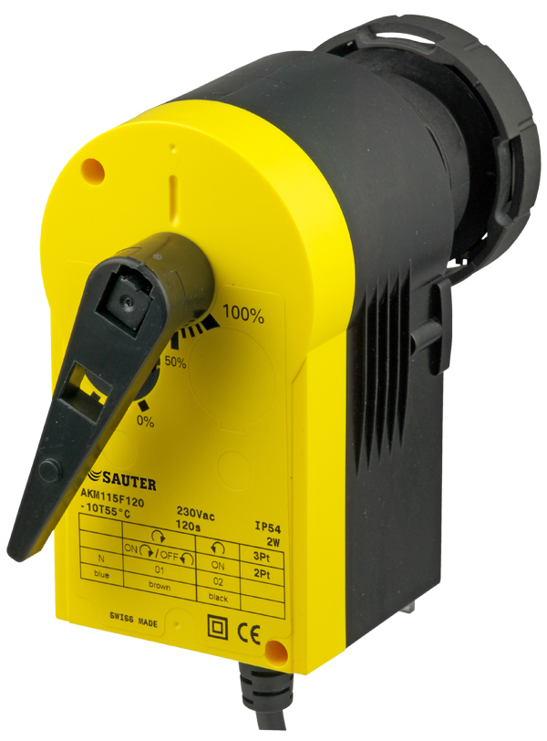 Servomoteur rotatif pour vanne à boule Sauter France — free download